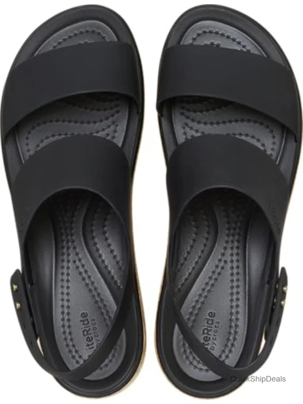 EVA Wedge Sandals with Adjustable Buckle - Open Toe
